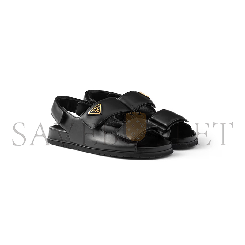 PRADA NAPPA LEATHER SANDALS 1X894N